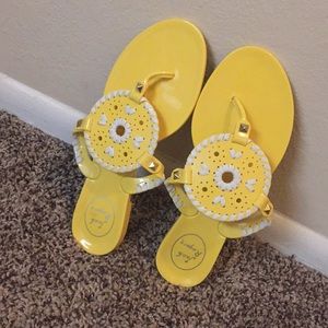 Jack Rogers jelly sandals